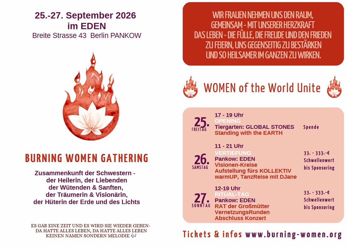 Save the Date!!! Vorläufiges Programm